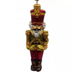  Ukrašena kuglica, oblici kuglica 14 cm, 1 kom.