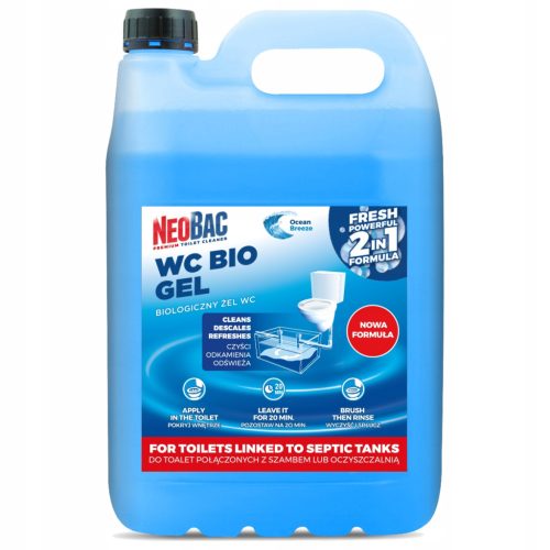 NeoBac Ekološki Gel za Čišćenje WC-a 2u1 5L