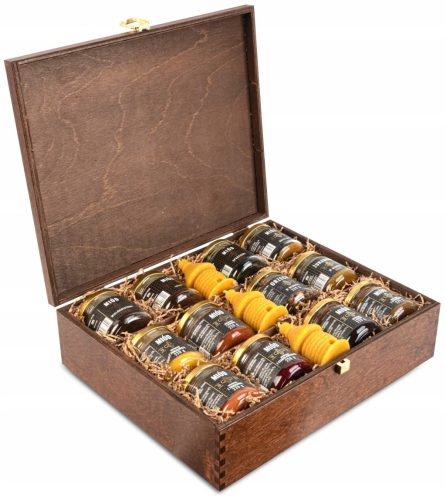  GIFT BOX set od 12 medova + svijeće