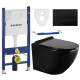 Geberit podžbukni WC set, Mexen Lena
