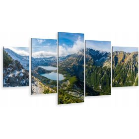 TRYPTICH 5-DJELNI ZA ZID - Dolina pet bara