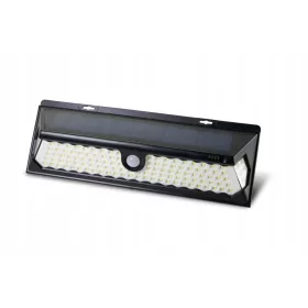   Stubna solarna fasadna svjetiljka s 120 LED dioda i senzorom pokreta za vanjsku upotrebu