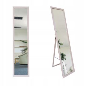 VELIKO podno ogledalo u roze okviru 155, 6 boja