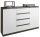  Mobene Moderna komoda 160 x 40 x 98cm mat wenge