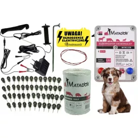   Električni pastir za pse Matador MTR1100 1,1J + kompletan set