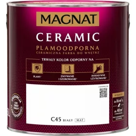 Magnat keramička boja za zidove 2,5 l Bijela C45 mat