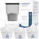 D2 Borosilicate Aquamax Filter Dzbanek 3,3 l crni