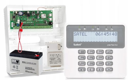 Alarmna centrala sa Satel Perfecta 16 SET-A antenom