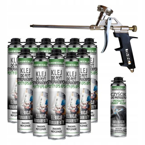 Ljepilo za stiropor XPS EPS Professional 750ml + 2 dodatna proizvoda