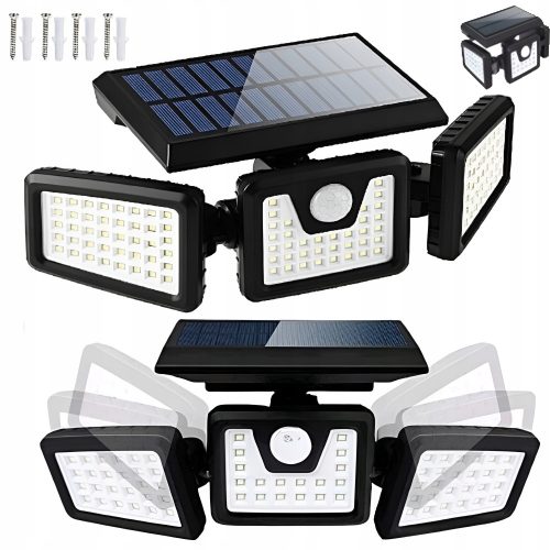  FORTRADE ulična svjetiljka 74 W 6000 lm, solarna