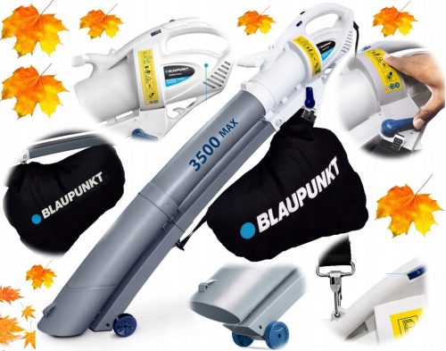 Blaupunkt BV4100 Električna Dmuchawa za Lišće i Odkurzivač 3u1 3500W