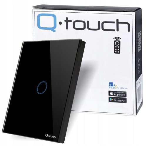 QTouch Bežični Prekidač na Dodir, Bijeli QW.W1.SKB