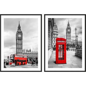 Plakati Big Ben u Londonu 50x70 diptih