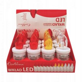  LED umetak za Cortina svijeće 11 cm