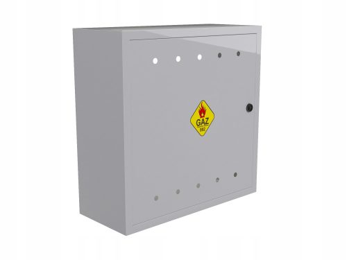JD-MetalBox plinski ormar, sivi, 60x60x25 cm