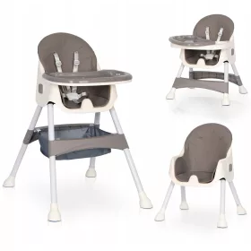   Krzeslo za hranjenje 2u1 3u1 4u1 MULTIFUNKCIONALNO s sigurnosnim pojasevima