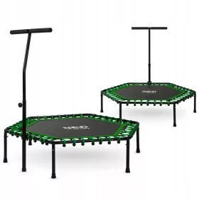 Neo-Sport Fitness Trampolin 100 cm s učvršćenom ručkom