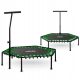 Neo-Sport Fitness Trampolin 100 cm s učvršćenom ručkom