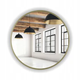    Ogledalo Lawabo Zidni okvir kotača za namještaj MDF 850 x 850 mm