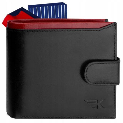  KOCHMANSKI crni kožni muški novčanik PREMIUM vodoravni s RFID kopčom