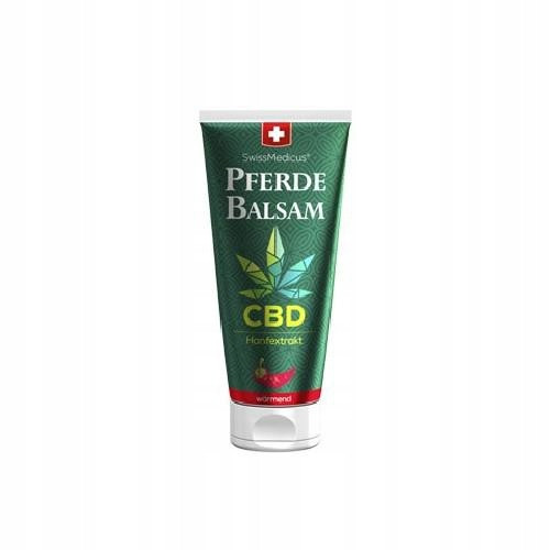 SwissMedicus Pferde 200 ml CBD balzam za zagrijavanje