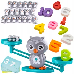  Učenje brojanja PRC Vage za ravnotežu Sova