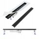 Aquabad SDS Schwarz Matt linearni odvod RAZINA 80 cm
