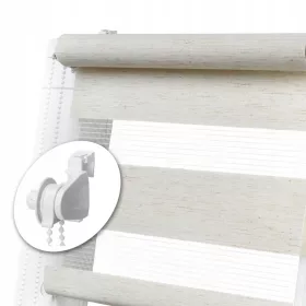   Rolo zavjesa Dan-noć 105x150 cm bez bušenja - VIŠE OD 20 BOJA