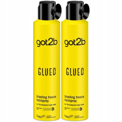 Schwarzkopf Got2b Glued Supermocni Fixing Spray 2x300ml