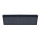  Prosperplast lonac za cvijeće 68,8 cm x 17,3 x 15 cm plastične nijanse sive i srebrne
