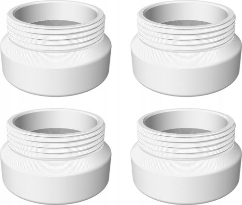 Adapteri za redukciju glave Danfoss RTD-N na M30x1,5, bijeli, 4 komada
