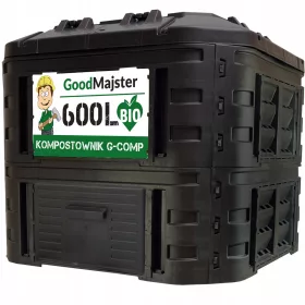   Komposter za vrt - Komposter GoodMajster 1-komorni, 600 l, crni