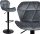 Hoker Gordon Barstool Grafit Velvet 106 cm
