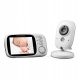 GHB Elektronička Baby Monitor s Kamerom za Dadilju Bijeli