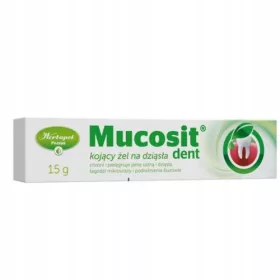    Herbapol Poznań gel za čireve u ustima Mucosit dent gel 15 g 15 ml 15 g