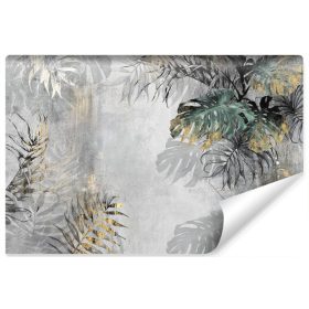 Zidna slika LEAVES Retro Concrete 3D 368x254