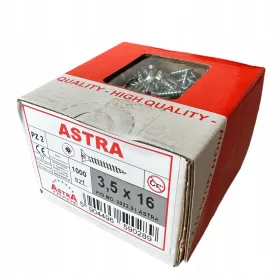 Astra kvalitetni vijci za drvo 3,5 x 16 mm 1000 komada