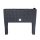  Prosperplast saksija 60 cm x 25 x 46 cm promjer 10 cm plastične nijanse sive i srebrne