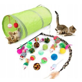   Interaktivna igračka za mačke Set Aporcik igračaka za mačke 21 kom.