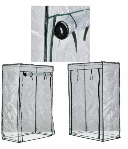 Mini plastenik za balkon - PVC folija 100 x 50 x 150 cm