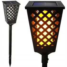    Verk Group ugradbena solarna svjetiljka, crna, 107 cm, 1 kom.
