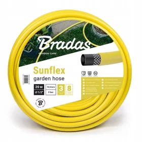    Bradas Sunflex WMS3/420 vrtno crijevo 3/4" 20 m 3-slojno žuto
