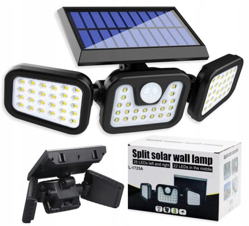 Ulična svjetiljka - Ulična svjetiljka 50 W 2000 lm, na baterije, solarna