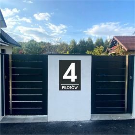 Craft Print adresa pločica 50 x 70 cm antracit