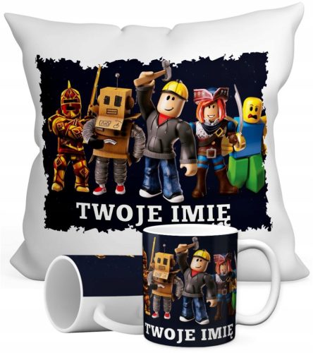  ROBLOX SUPER POKLON SET ŠALICA + JASTUK + IME
