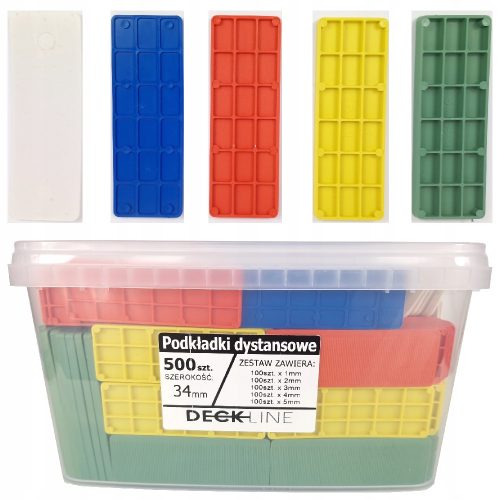 PVC Deckline navlake za prozorske klupice 3,4 x 10 cm 500 kom.