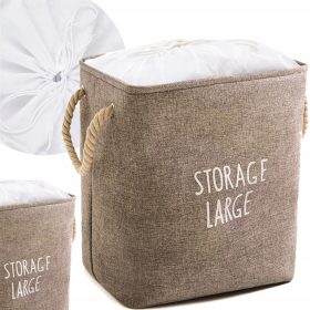    Samostojeća košara za rublje SIPO 55l, nijanse smeđe i bež