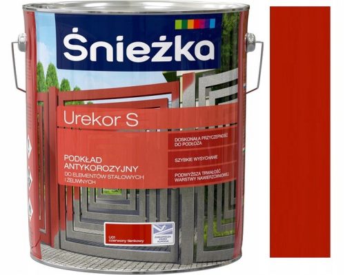 Antikorozivna boja Urekor S crveni tlenkovit 10L