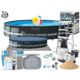 Intex okrugli okvirni bazen 610 x 610 cm