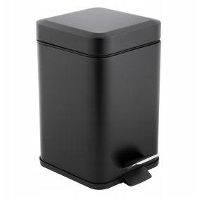 Kanta za smeće Yoka Home 3l crna s pedalom
